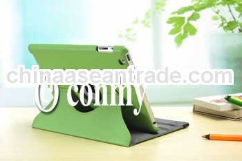 360 Degree Rotary Leather Case for Apple New iPad (3rd Generation),ipad case 360