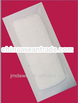 380mm high abosorbency wingless sanitary napkin