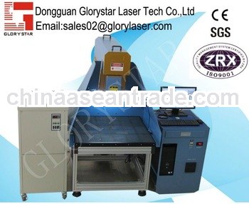 3D Dynamic focus series laser marking machine for leather GLD-275 with CE&SGS