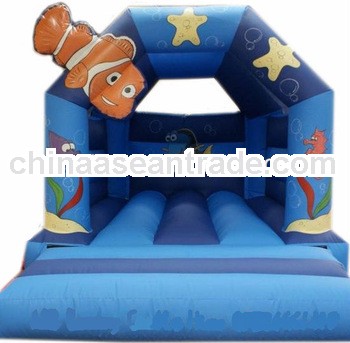 3d Fish Inflatable Bouncer (Sea theme bouncer)
