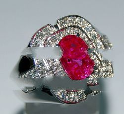 Ruby & Diamond ring
