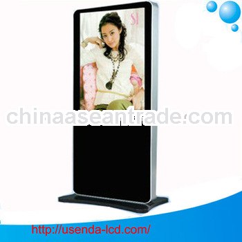 42 inch floor stand split screen advertising lcd,lcd ad display