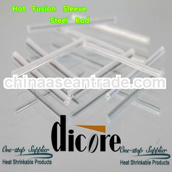 45mm clear heat shrink fiber optic tube