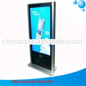 46 inch floor standing LCD media screen (Wi-Fi, 3G network ,Touch screen available)