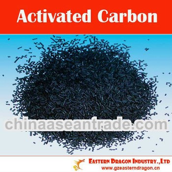 4mm coal based columnar odour remeval activated carbon