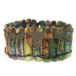 shell paua bracelet