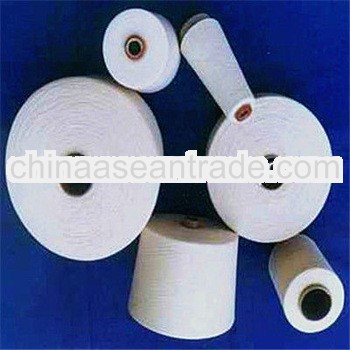 50/2,50/3 raw white 100% polyester spun yarn for sewing in cone