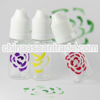50ml PET bottle with long thin tip and TUV/SGS certificates