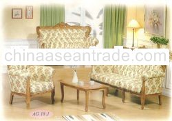 Teak Sofa Set Classic Design Romawi Citra Mawar 1 Indoor Furniture.