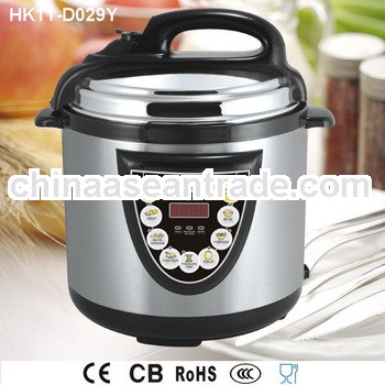 5L 900W Electrical Pressure Cooker Stainless Steel Pressure Cooker