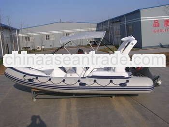 5.8m 8 persons CE Approved RIB boat