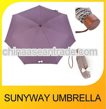5 Folds Mini Japanese Umbrella Pocket Size UV Protection Parasol