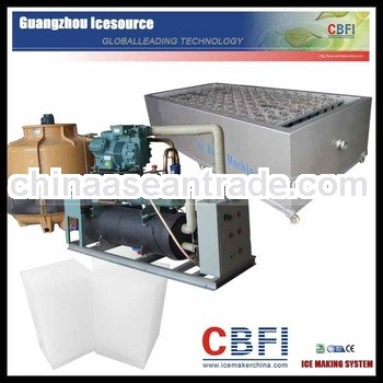 5 Tons commercial block ice machine for Southeast Asia