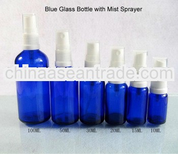 5ml-100ml Blue Glass Spray Botte