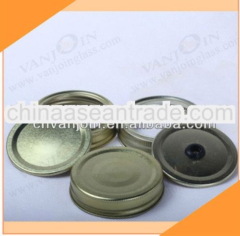 70mm Two Pieces Combined Glass Mason Jar Lid