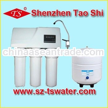 75GPD demostid RO water purifier and filter with 5 stage