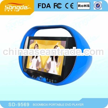 7-15'' Multimedia Portable DVD Player with tv