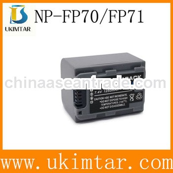7.4V 1600mAh Durable Camcorder Battery for Sony NP-FP70/FP71 factory supply
