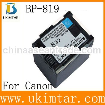 7.4v 1780mAh Digital Camera Battery BP819 1780mAh for Canon