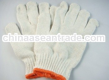 7 gauge 800g/doz natural white heat protection gloves