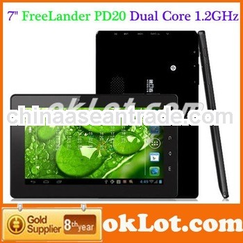 7inch Freelander PD20 GPS tablet pc Dual Core 1.2GHz Android 4.0 ROM 8GB Dual Camera