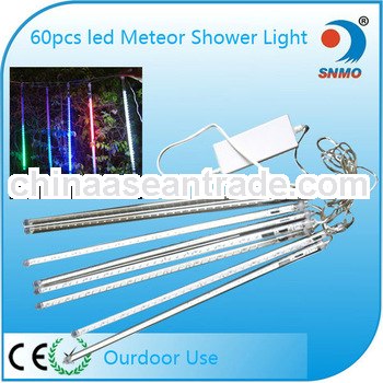 8 tubes of set smd meteor shower christmas icicle light