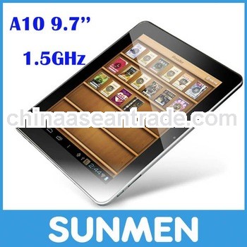 9.7inch 10Point Capacitive 4:3 Screen Tablet PC Built-in WiFi, Bluetooth