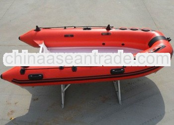 9.8ft 3m inflatable fiberglass fishing pontoon boat for sale