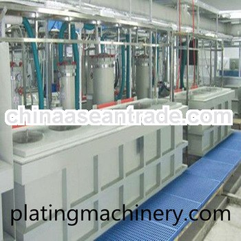 ABS,PP,PVC,plastic rack electroplating machine,automated chrome plating line
