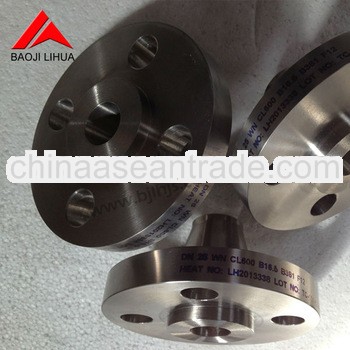 ANSI B16.5 Gr1 titanium flange adapter for industrial,ansi flange