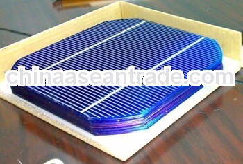 A grade high efficiency monocrystalline 5*5 solar cell for mono solar panel