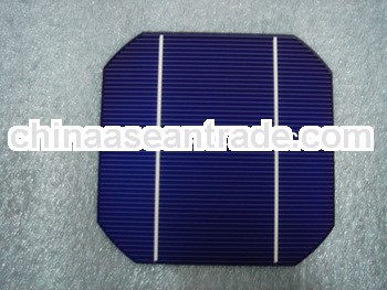 A grade monocrystalline 5*5 solar cells 125*125 for sale for mono solar panel