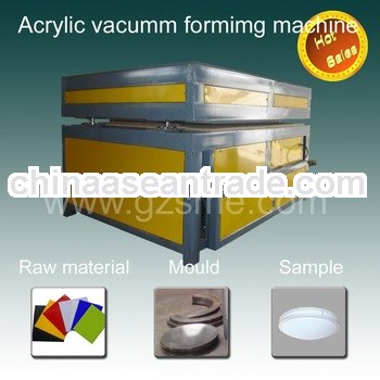 Acrylic vacuum forming machine
