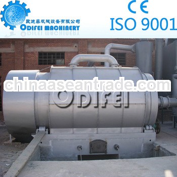 Advanced Technology Automatic Pyrolysis Waste Tyre to Furnace Oil