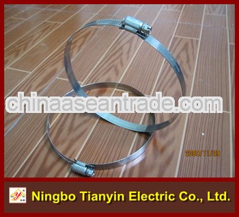 American type stainless steel tube clip