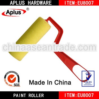 Aplus zinc or chrome plated 9 inch foam paint roller made in china