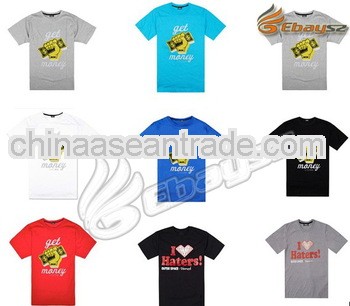 Applique new round neck t-shirt guangdong