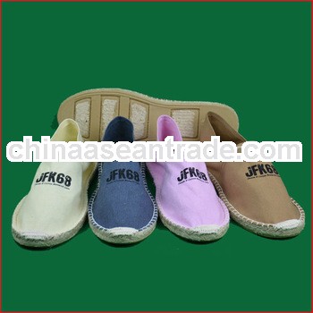 BHS095925 classic flat espadrille in different colors