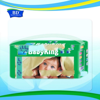 Babyking Elastic velcro tape breathable disposable baby diaper machine