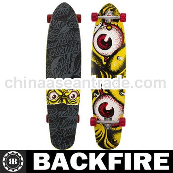 Backfire 2013 New Design LONGBOARD Skateboard ROB EYES KICKTAIL 10 in X 43.5 in Professional Leading