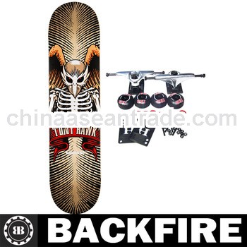 Backfire 7 ply Canadian kateboard maple skateboard deck supplier