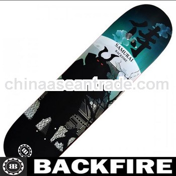 Backfire 7 ply Canadian maple skateboard deck best seller in 2014