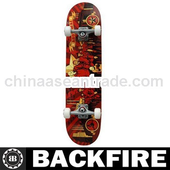 Backfire Complete Skateboard (7.625 x 31.625) Professional Leading Manufacturer