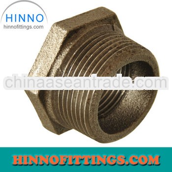 Beaded malleable iron pipe fittings -MF Bushing