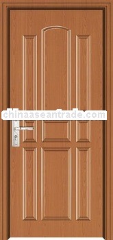 Beautiful Wooden PVC laminated MDF door for rooms (HB-002)