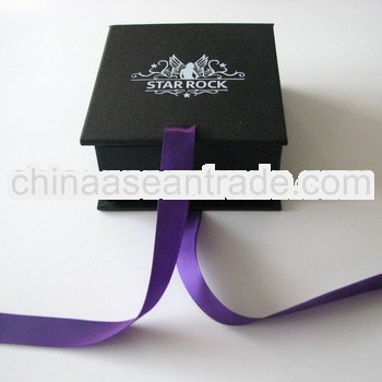 Beautiful custom logo printed paper jewelry gift boxes