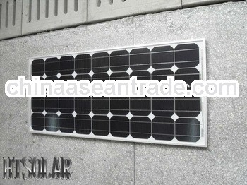 Best price 90W mono pv solar module for 100kw solar panel price with TUV IEC certified