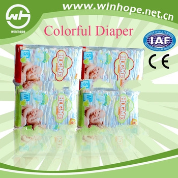 Best price with cute printings!hot baby diapers