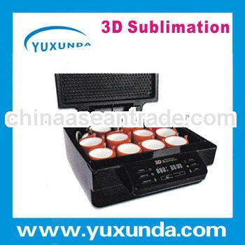 Best seller !! Yuxunda mini 3d vacuum sublimation machine, 3d heat press machine on sale