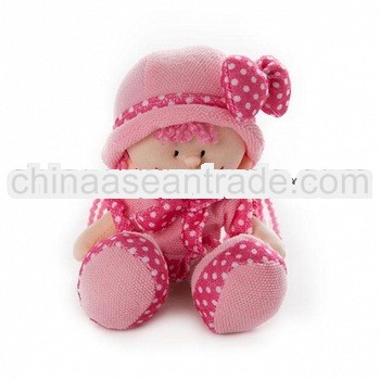 Best selling plush doll toy for girl